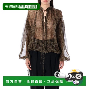 欧洲直邮saint 新款 laurent 衬衫 女士 1h可退