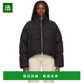 Paris 黑色 1h可退 Ami AMI 羽绒夹克 Coeur 美国直邮 女装
