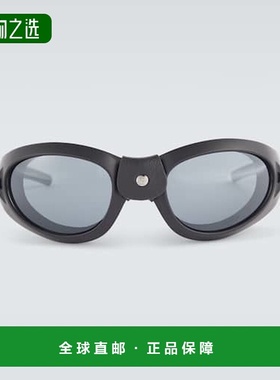 香港直邮armani 阿玛尼 男士 圆形太阳眼镜 black黑色 舒适时尚