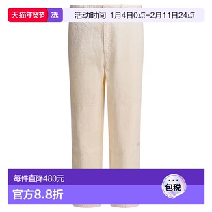 1h可退 香港直邮Stussy 斯图西 男士 PANT_1167081207 军装白色长