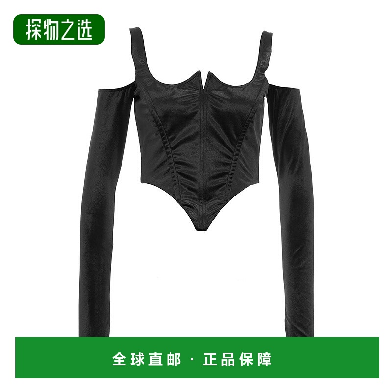 香港直邮Versace 吊带长袖罩衫 75HAM204N0225