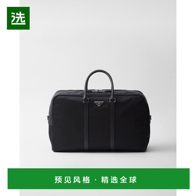 欧洲直邮PRADA（2025 年新品）Re-Nylon 和 Saffiano 皮革运动包