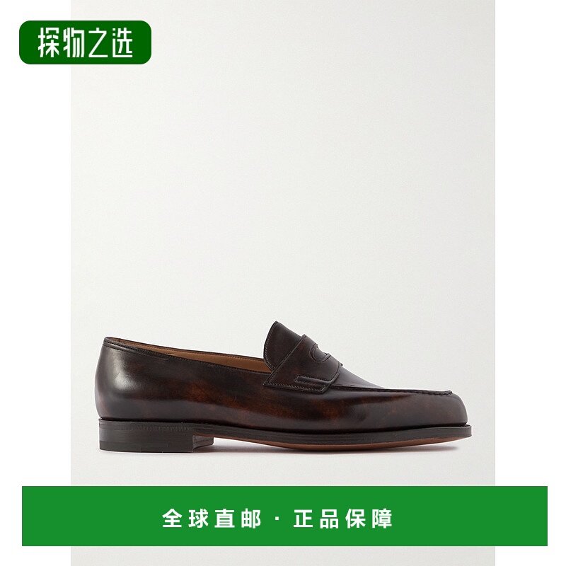 1h可退 John Lobb 男士 Lopez 皮质乐福鞋 309181L2Y男鞋