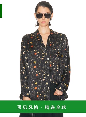 1h可退 香港直邮R13 女士 垂坠领衬衫 R13WR004R636A 舒适时尚