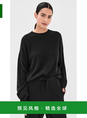 1h可退 香港直邮LE KASHA 女士 Modena 羊绒磨毛毛衣 black黑色