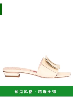 香港直邮Roger Vivier 徽标凉拖 77I-L3J020凉鞋