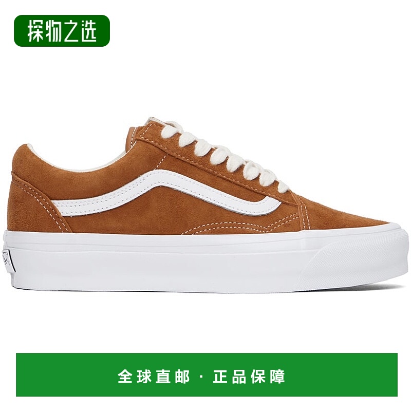 1h可退 香港直邮Vans 范斯 男士 橙色 Old Skool 运动鞋 VN000CNG