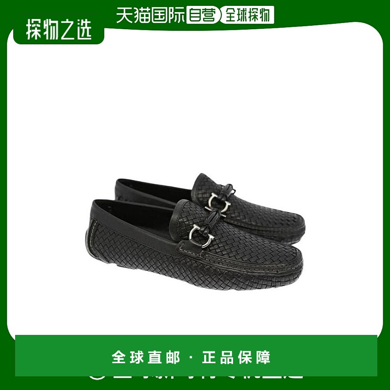 香港直邮Salvatore Ferragamo 编织商务休闲鞋 057044菲拉格慕