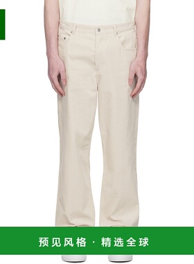 1h可退 香港直邮A.P.C. 男士 灰白色 Fairfax 长裤 COHHOM09156