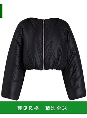 1h可退 香港直邮Alaia 圆领棉服夹克 AA9V1210W158C