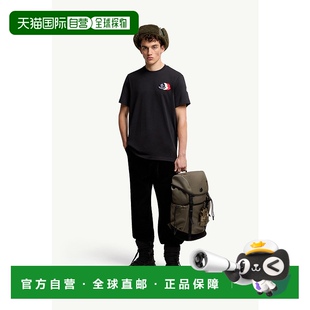 针织 刺绣三色标志棉质T恤短袖 欧洲直邮MONCLER 2025