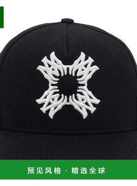 1h可退 香港直邮AMIRI 男士帽子 HACP1034BLACK SS2026 黑色 Amir