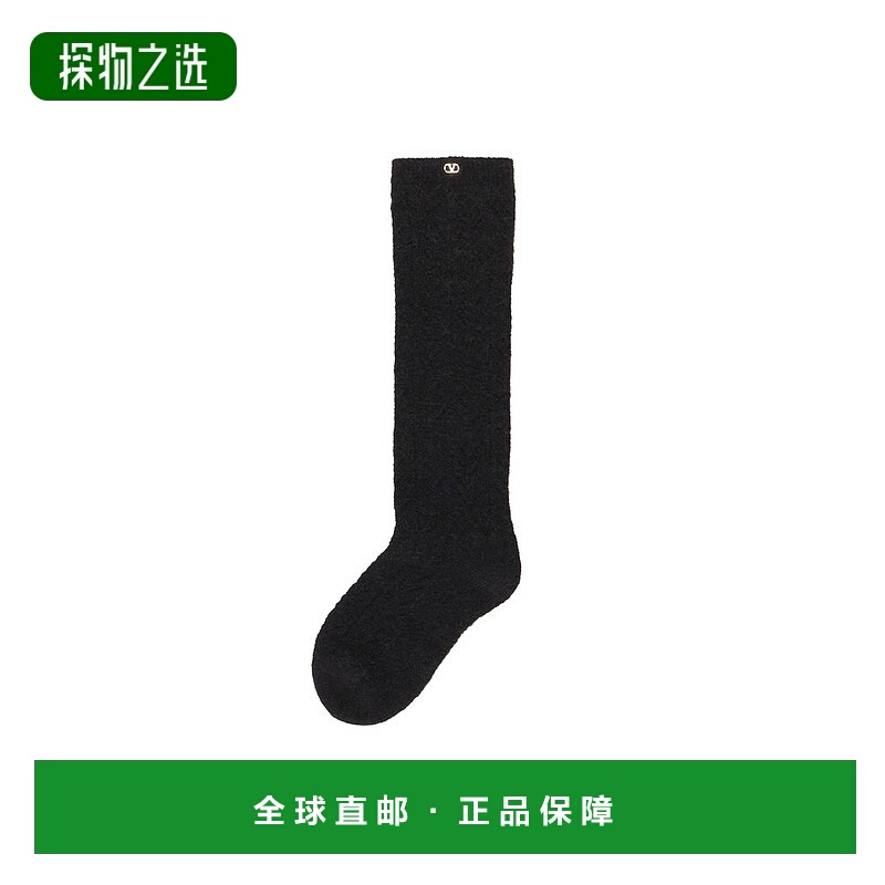 香港直邮valentino 华伦天奴 女士 標誌牌襪子 6B3KI02T95Q