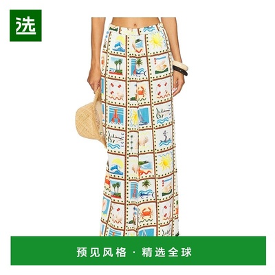 1h可退 香港直邮Weworewhat 女士 海滩长裤 WWCB5701 舒适时尚