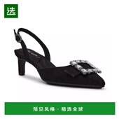 美国直邮 单鞋 Anne Inez 1h可退 饰小猫跟女鞋 Klein 水晶装