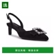 美国直邮 单鞋 Anne Inez 1h可退 饰小猫跟女鞋 Klein 水晶装