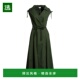 香港直邮Marella green绿色 女士 1h可退 缠绕式 连衣裙 舒适时尚