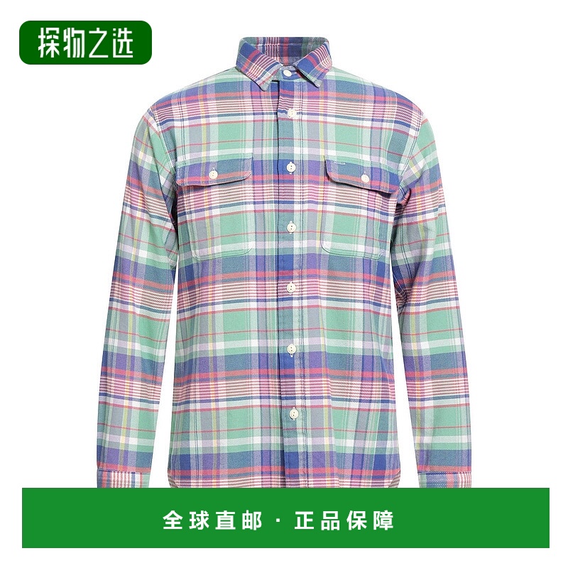 香港直邮Polo Ralph Lauren Polo 拉夫·劳伦 男士 格纹衬衫