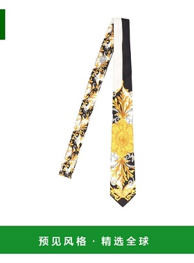 香港直邮Versace Barocco 印花领带 ICR7001A236229A7027
