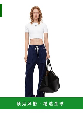 香港直邮Loewe 徽标短款T恤 S359Y23X87短袖