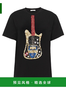 香港直邮Chloe 圆领短袖T恤 C24SJH01181高档舒适百搭减龄高级感