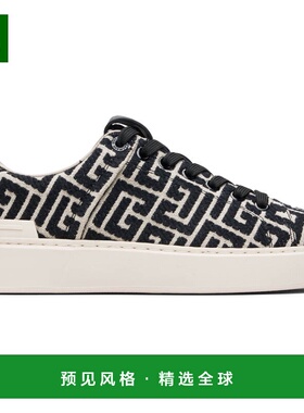 1h可退 香港直邮Balmain 巴尔曼 女士 黑色 & 灰白色 Monogram Ja