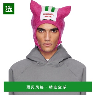 1h可退 香港直邮Charles Jeffrey Loverboy 男士 粉色 Ears 兜帽