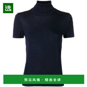 针织衫 香港直邮Chloe 高领短袖 C18AMP20730