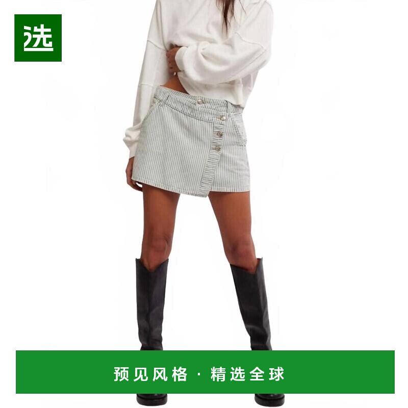 【美国直邮】free people 女士 半身裙 支付后1h可退裙子图片