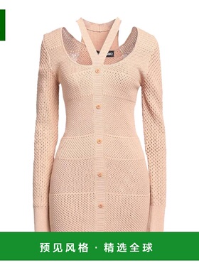 1h可退 香港直邮ANDREĀDAMO 女士 短款连衣裙 beige米色 舒适时尚