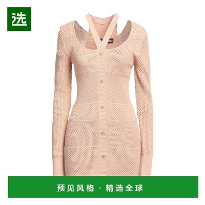 1h可退 香港直邮ANDREĀDAMO 女士 短款连衣裙 beige米色 舒适时尚