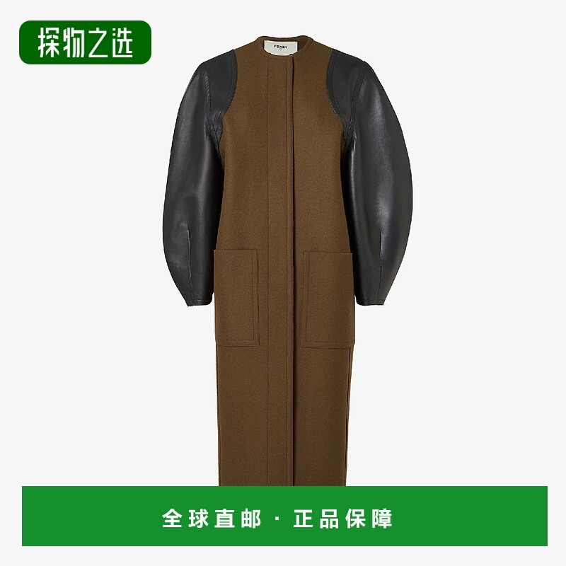 1h可退 欧洲直邮FENDI 芬迪 25秋冬 FF6150AJ0KF1T6G 女士 大衣