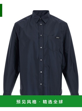 香港直邮PRADA 男士衬衫 SC834SOOO1WQ9F0ABM SS2026 蓝色 Navy b