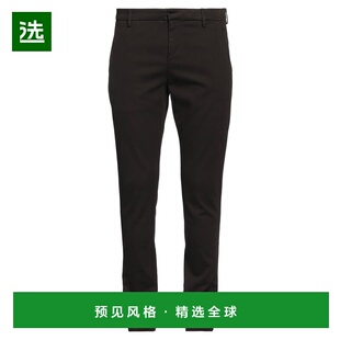 1h可退 香港直邮Dondup 男士 斜纹棉布裤 brown棕色 舒适时尚