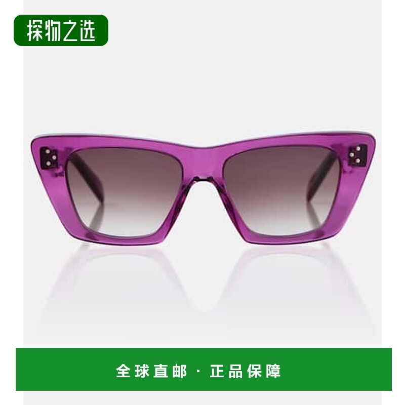 香港直邮Celine 思琳 女士 猫眼醋纤太阳眼镜 purple紫色 舒适时