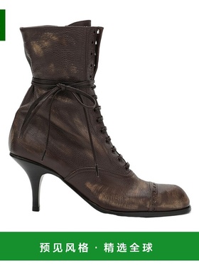 香港直邮Miu Miu 高跟短筒靴 5U323E2KJFA075