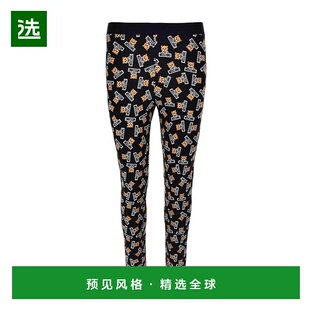香港直邮Moschino A420390091555 小熊印花休闲裤