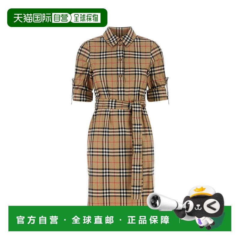 1h可退 欧洲直邮burberry 女士 连衣裙博柏利