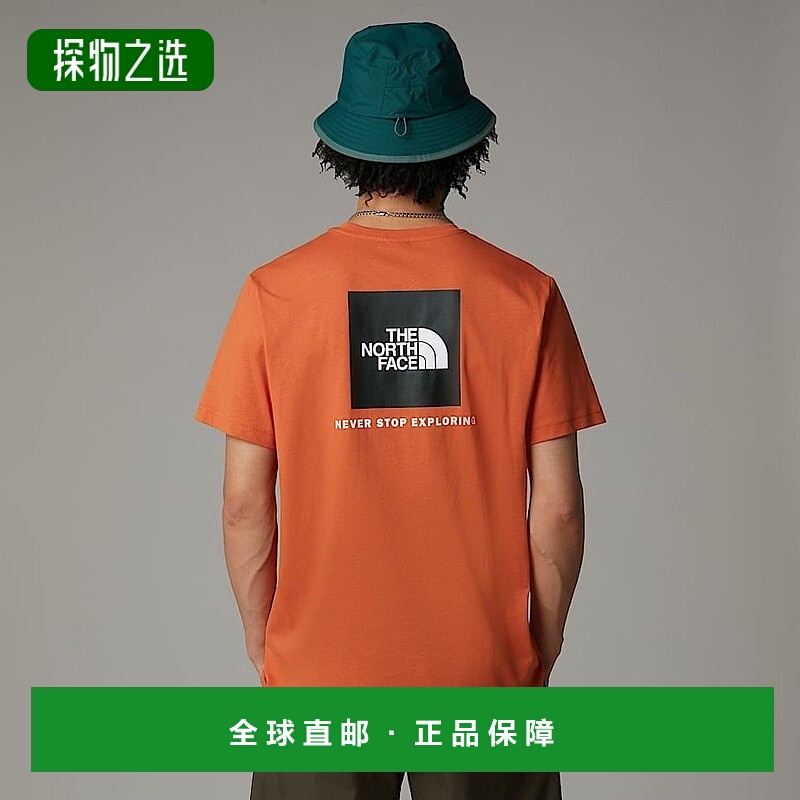 自营欧洲直邮北面Redbox 男士T恤TheNorthFace新款