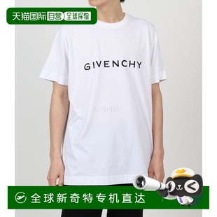100%純棉短袖 韓國直郵紀梵希 BM716N3YAC 圓領T恤 GIVENCHY 2024