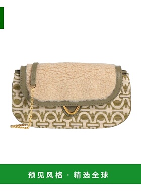 1h可退 香港直邮Coccinelle 女士 Bags 斜挎包 green绿色 舒适时