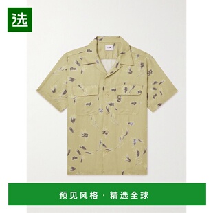 1h可退 香港直邮Nn07 男士 Daniel 5034 TENCEL™ 可拆卸领印花莱