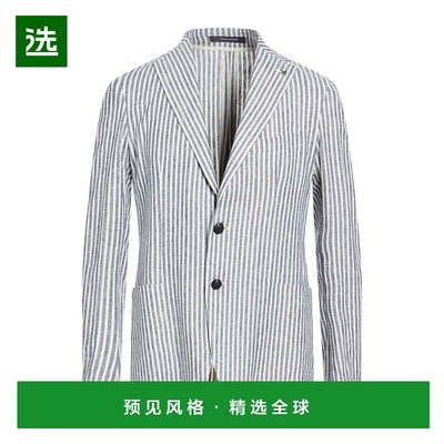 1h可退 香港直邮Tagliatore 男士 西装外套 blue蓝色 舒适时尚