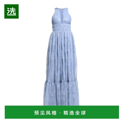 1h可退 香港直邮Elisabetta Franchi 女士 长款连衣裙 blue蓝色