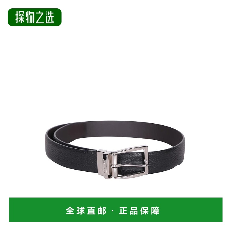 1h可退 欧洲直邮canali 男士 腰带新款牛皮皮带