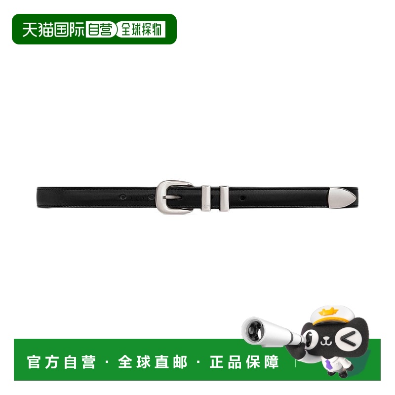 自营1h可退 欧洲直邮CELINE/思琳 Taurillon 皮革WESTERN 腰带