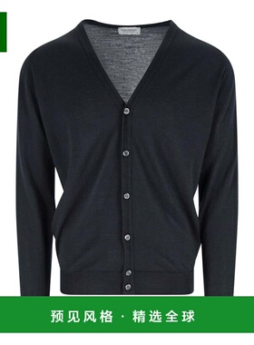 香港直邮JOHN SMEDLEY 男士针织衫 PETWORTHBLACK AW2025 黑色