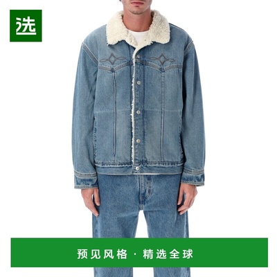 香港直邮LEVI'S 男士外套 002WX0001 AW2025 蓝色 WESTERN SHERPA