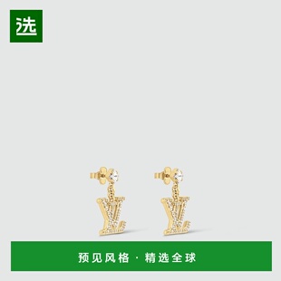 1h可退 欧洲直邮LV/路易威登 女士金色金属耳坠新款耳饰