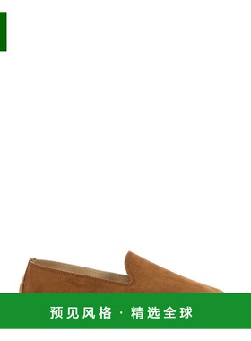 香港直邮manebi 男士 绒面革麻底鞋 R51C0SUEDEBROWNSUGARONTONE